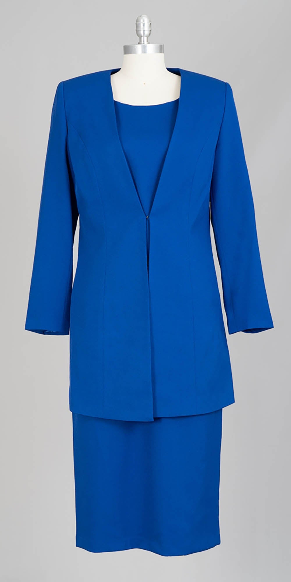 Aussie Austine - 11812 - Royal - 3pc Skirt Suit