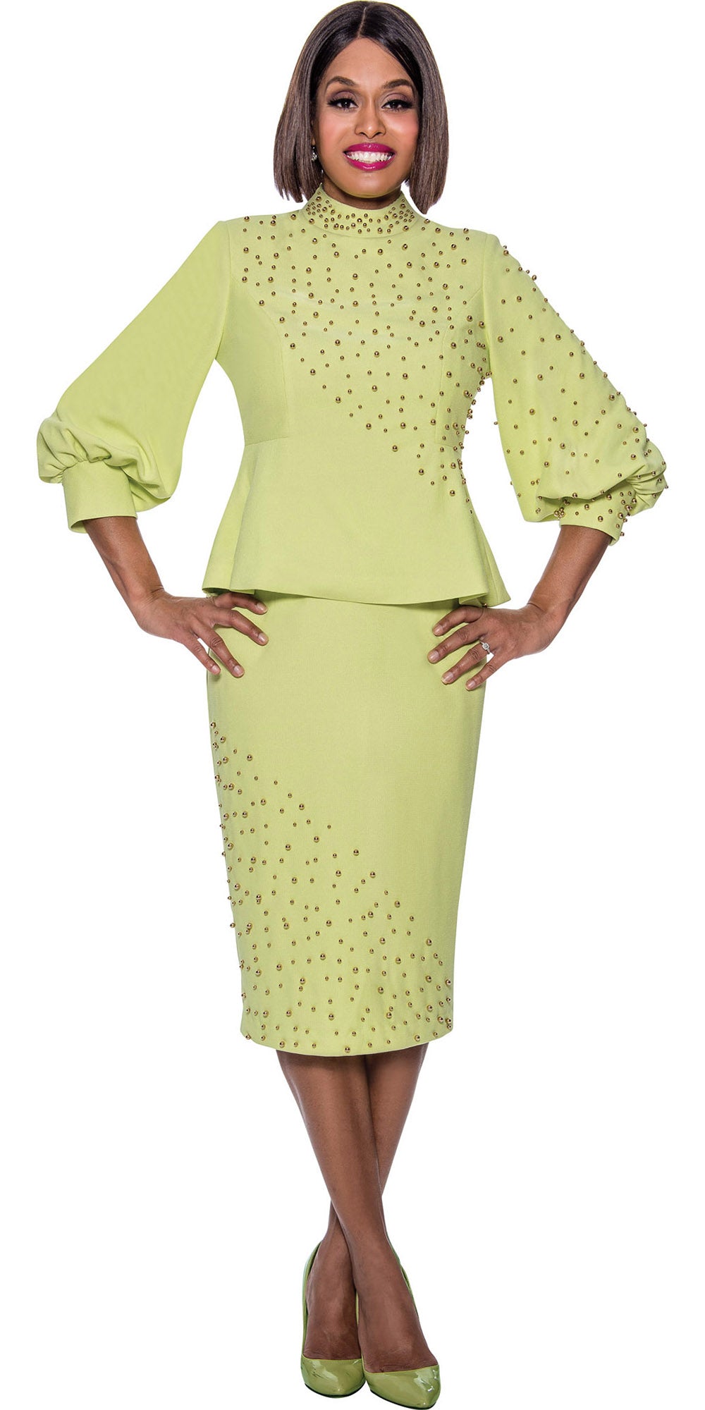 Divine Queen - DQ2172 - 2PC Embellished Skirt Suit