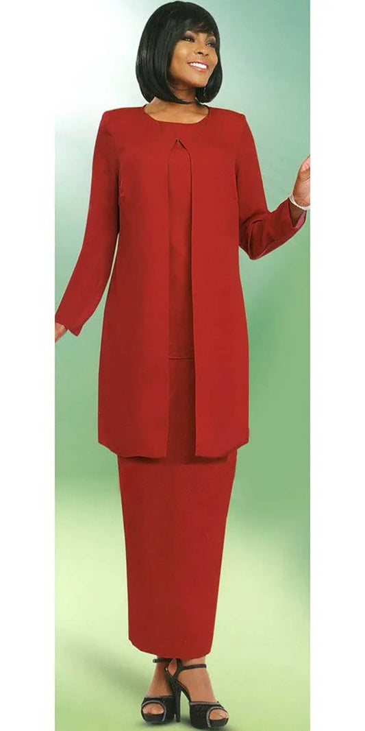 Misty Lane 13057-Red - Three Piece Outfit For Women