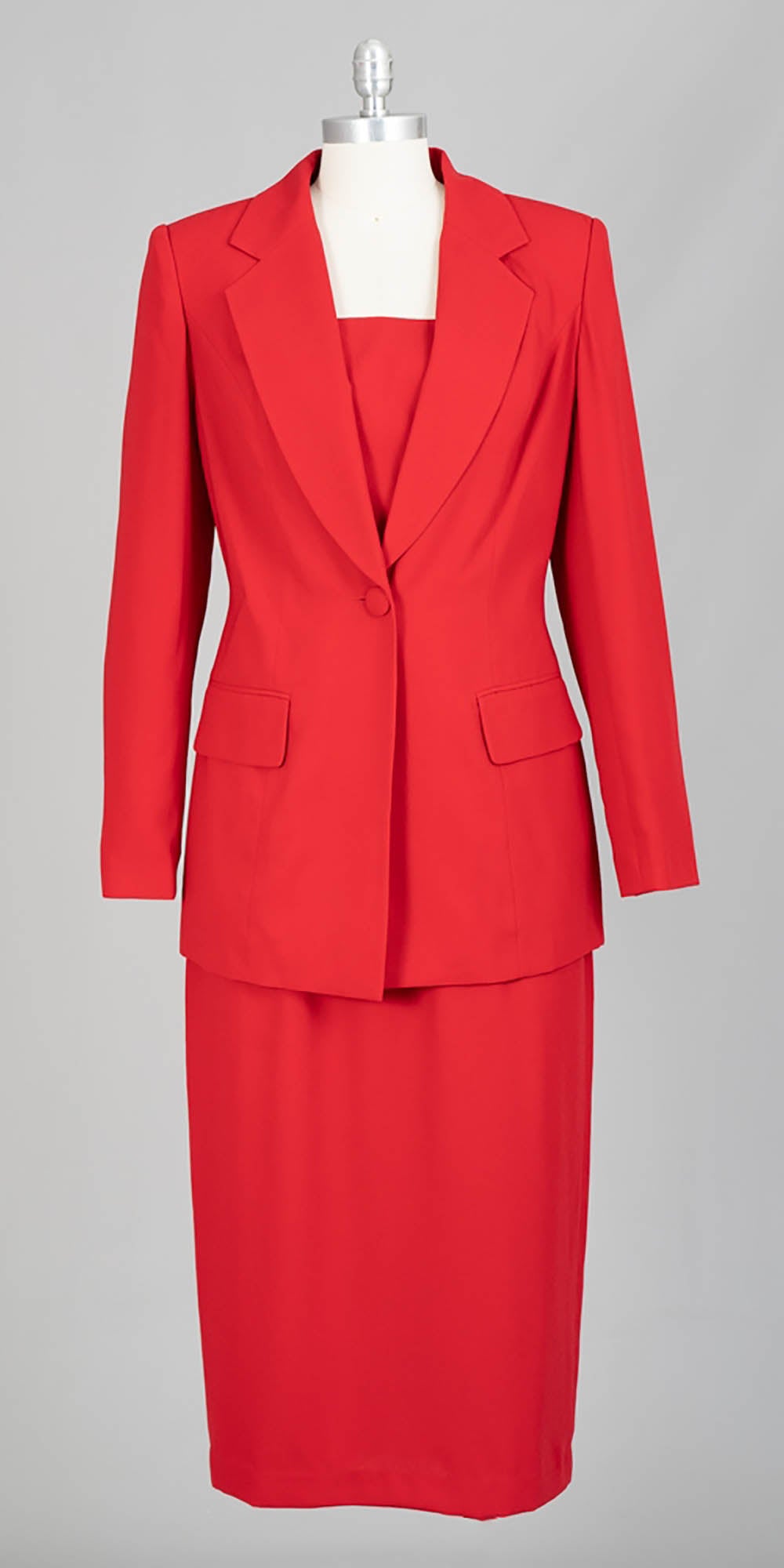 Aussie Austine - 12441 - Red - 2pc Skirt Suit