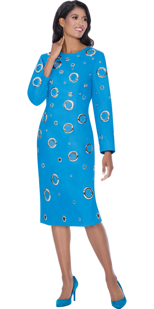Devine Sport 800211 - Turquoise - Grommet Dress