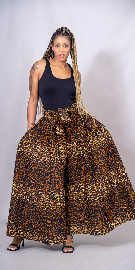 KaraChic 701NP - 254 - African Print Wide Leg Pant