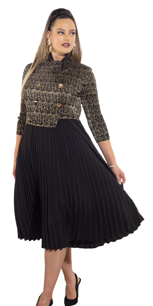 Luxe Moda LM461 - Black - Dress