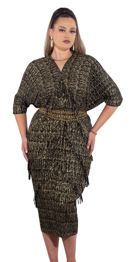 Luxe Moda LM463 - Black - Dress