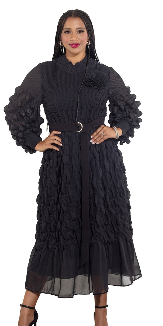 Luxe Moda LM481 - Black - Dress