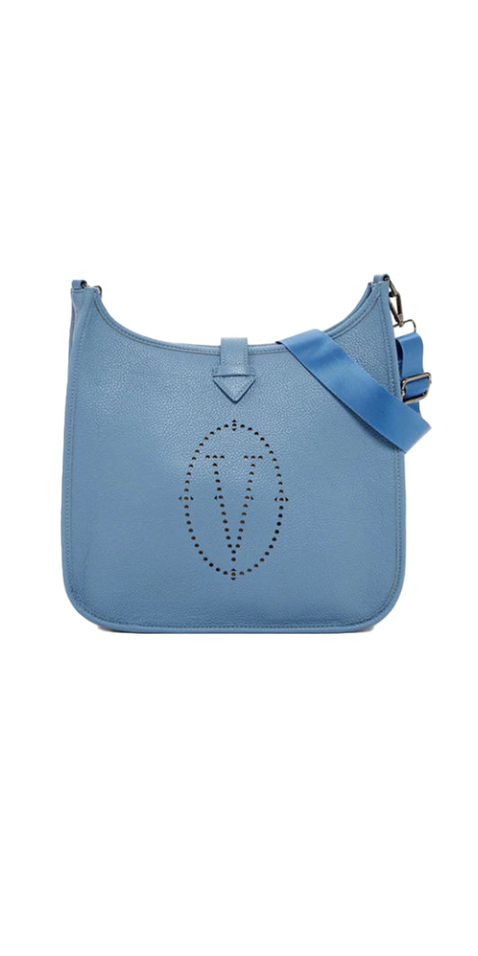 Vertigo VT0134 - Blue - Vegan Leather Shoulder Bag