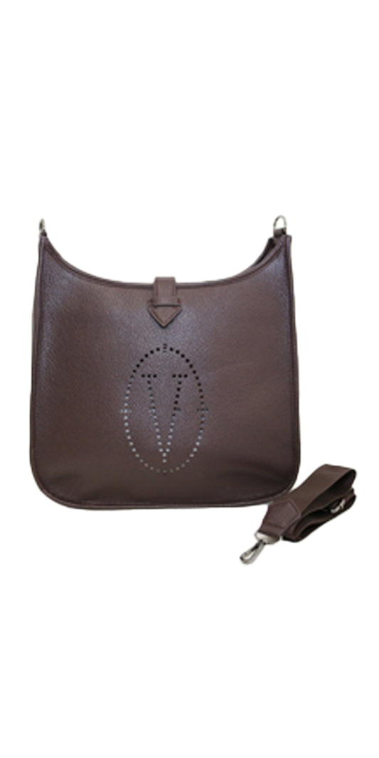 Vertigo VT0134 - Brown - Vegan Leather Shoulder Bag