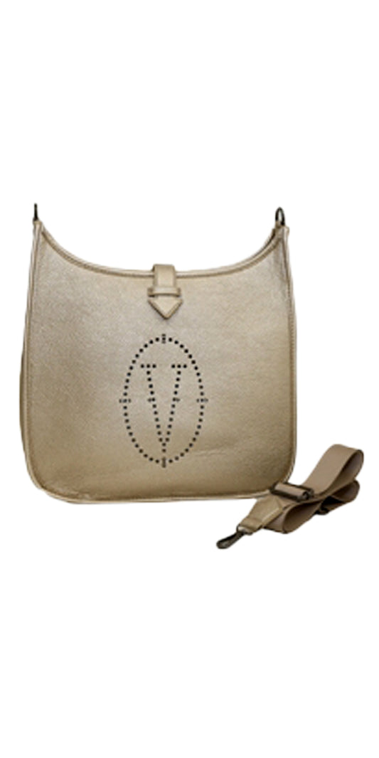 Vertigo VT0134 - Gold - Vegan Leather Shoulder Bag