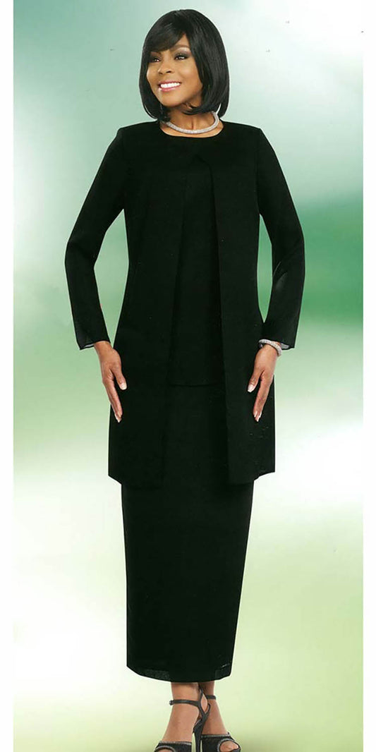 Misty Lane 13057-Black - Three Piece Suit For Women
