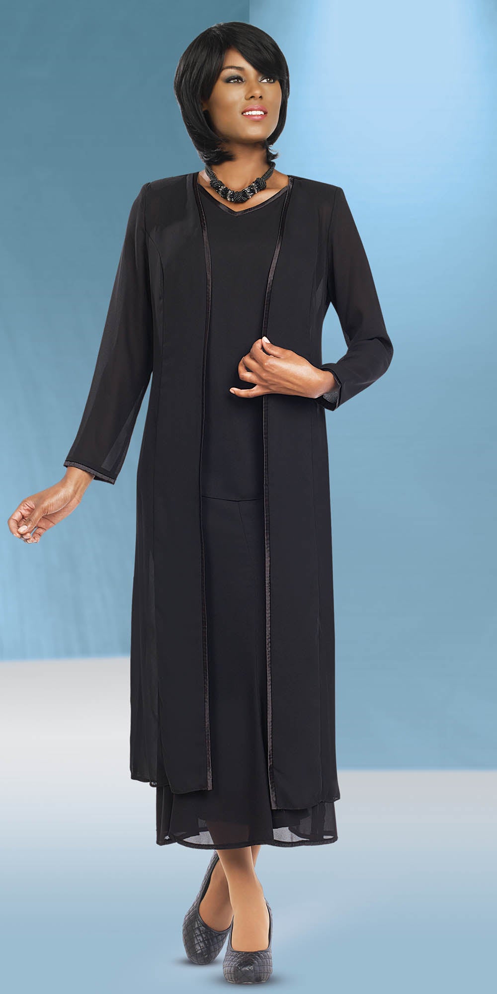 Misty Lane 13061-Black - Three Piece Suit For Women